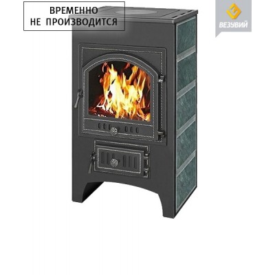 Печь-Камин ПК-02 (205) с плитой «Везувий В1» (змеевик) Печь-Камин ПК-02 (205) с плитой «Везувий В1» (змеевик)