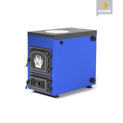 Котёл отопительный Везувий "Эльбрус-18" с плитой «Везувий В1» Котёл отопительный Везувий "Эльбрус-18" с плитой «Везувий В1»
