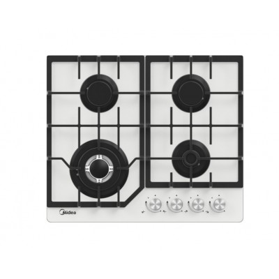 Варочная поверхность газовая Midea MG643TGW Варочная поверхность газовая Midea MG643TGW