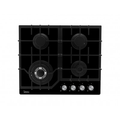 Варочная поверхность газовая Midea MG643TGB Варочная поверхность газовая Midea MG643TGB