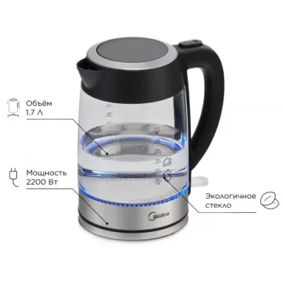 Чайник электрический Midea MK-8002 Чайник электрический Midea MK-8002