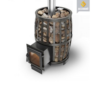 Печь банная Везувий Легенда Русский пар Ковка 18 (270) Печь банная Везувий Легенда Русский пар Ковка 18 (270)
