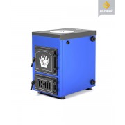 Котёл отопительный Везувий "Эльбрус-14" с плитой «Везувий В1»