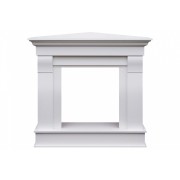 Каминокомплект Monaco (Разборный, угловой) - Бьянко белый с очагом Vision 23 EF LED 3D FX