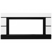 Каминокомплект Modern 42 SFT - Белый с черным с очагом Vision 42 LED