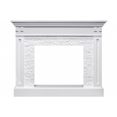 Каминокомплект Cambridge - Белый с очагом Jupiter FX New Каминокомплект Cambridge - Белый с очагом Jupiter FX New