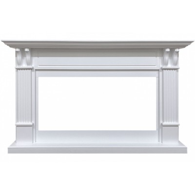 Каминокомплект Cardiff - Белый с очагом Vision 42 LED Каминокомплект Cardiff - Белый с очагом Vision 42 LED