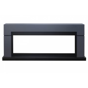 Каминокомплект Lindos 60 (Разборный) - Серый графит с очагом Vision 60 LED