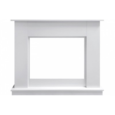 Каминокомплект Scandic (Разборный) - Белый (Ширина 1086 мм) с очагом Emerald 26 Каминокомплект Scandic (Разборный) - Белый (Ширина 1086 мм) с очагом Emerald 26