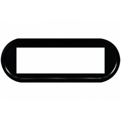 Каминокомплект Ellips - Черный (ширина 1450 мм) с очагом Vision 42 LED Каминокомплект Ellips - Черный (ширина 1450 мм) с очагом Vision 42 LED