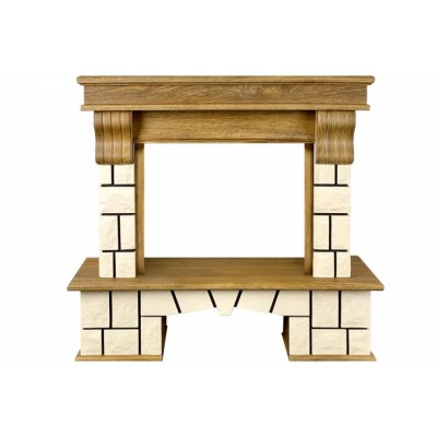 Каминокомплект Porto (Разборный) - Натуральный дуб с очагом Dioramic 25 LED FX Каминокомплект Porto (Разборный) - Натуральный дуб с очагом Dioramic 25 LED FX