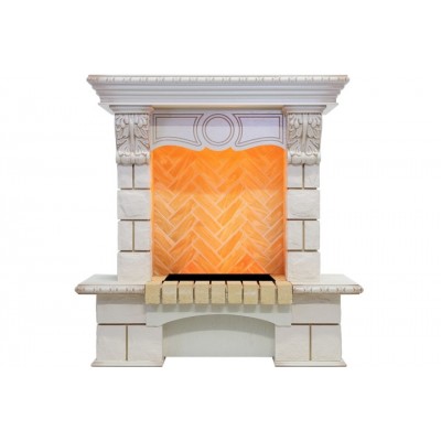 Портал Pierre Luxe угловой - Слоновая кость / Шампань (Высота 975мм) Портал Pierre Luxe угловой - Слоновая кость / Шампань (Высота 975мм)