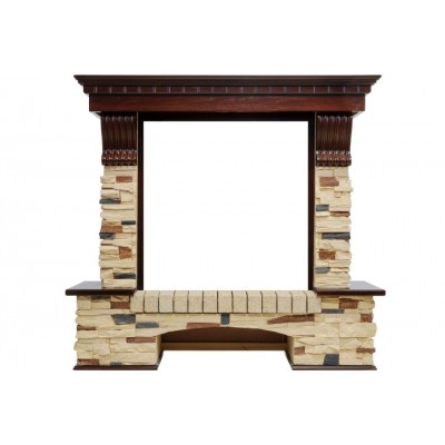 Портал Pierre Luxe - Темный дуб / Сланец (Высота 1040мм) Портал Pierre Luxe - Темный дуб / Сланец (Высота 1040мм)