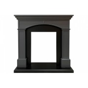 Каминокомплект Langford - Белый с черным с очагом Aspen Black