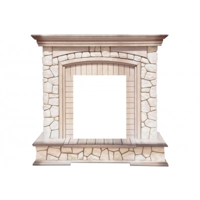 Портал Preston - Белый/Слоновая кость с патиной Портал Preston - Белый/Слоновая кость с патиной