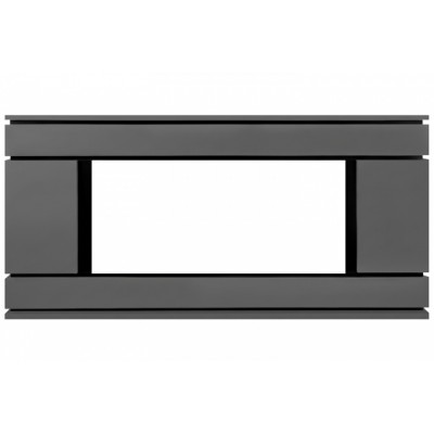 Каминокомплект Портал-тумба Stockholm (Разборный) - Серый графит с черным с очагом Vision 42 LED Каминокомплект Портал-тумба Stockholm (Разборный) - Серый графит с черным с очагом Vision 42 LED