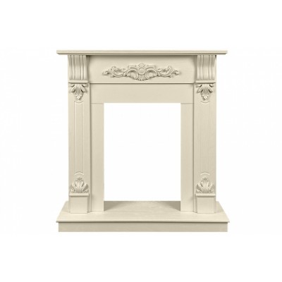 Каминокомплект Palermo SFT (Разборный) - Слоновая кость с очагом Aspen Black Каминокомплект Palermo SFT (Разборный) - Слоновая кость с очагом Aspen Black