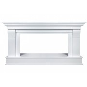 Каминокомплект Monaco (Разборный) - Бьянко белый с очагом Vision 23 EF LED 3D FX