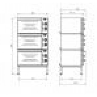 Шкаф жарочный шжэ/3 Grill Master Шкаф жарочный шжэ/3 Grill Master