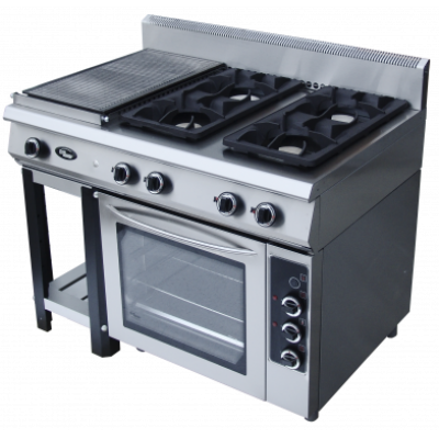 Плита газовая с комбинированной духовкой Ф6ЖТЛСПДГ(п) (1+4) Grill Master Плита газовая с комбинированной духовкой Ф6ЖТЛСПДГ(п) (1+4) Grill Master