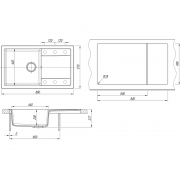 Мойка Dr.Gans ТЕХНО 860 везувий