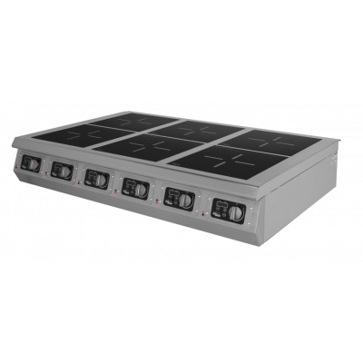 Плита 6-и конфорочная индукционная Ф6ИП/800 (настольная) Grill Master Плита 6-и конфорочная индукционная Ф6ИП/800 (настольная) Grill Master