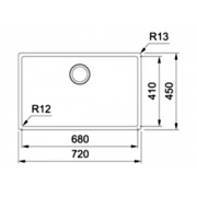 Мойка Franke BXX 210-68 стоп-вент. (127.0677.199)