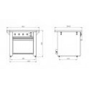 Плита электрическая Ф4ПДКЭ/900 (с духовкой) Grill Master