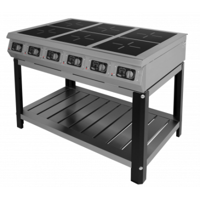 Плита 6-и конфорочная индукционная Ф6ИП/800 (на подставке) Grill Master Плита 6-и конфорочная индукционная Ф6ИП/800 (на подставке) Grill Master