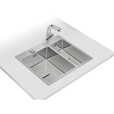 Мойка Teka FORLINEA RS15 2B 580 полированная (115030013) Мойка Teka FORLINEA RS15 2B 580 полированная (115030013)