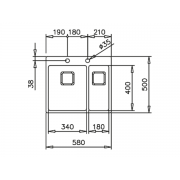Мойка Teka FORLINEA RS15 2B 580 полированная (115030013)