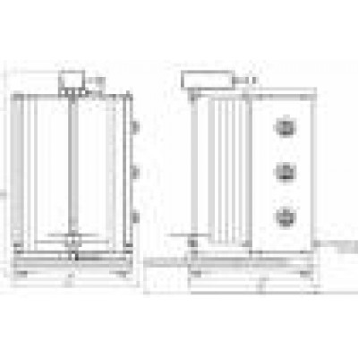 Шаверма электрическая Ф3ШМС/2 (угловая, с мотором) Grill Master Шаверма электрическая Ф3ШМС/2 (угловая, с мотором) Grill Master