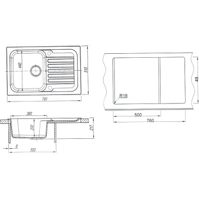 Мойка Dr.Gans АДЕЛЬ дюна Мойка Dr.Gans АДЕЛЬ дюна