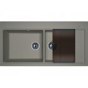 Мойка Florentina Россана серый шелк