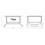 Мангал настольный HOT GRILL GM300PLUS Grill Master
