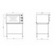 Шкаф жарочный шжэ/1 Grill Master