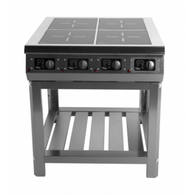 Плита 4-х конфорочная индукционная Ф4ИП/800 (на подставке, пнс) Grill Master Плита 4-х конфорочная индукционная Ф4ИП/800 (на подставке, пнс) Grill Master
