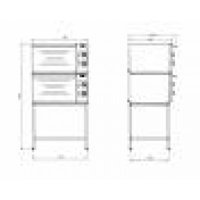 Шкаф жарочный шжэ/2 Grill Master Шкаф жарочный шжэ/2 Grill Master