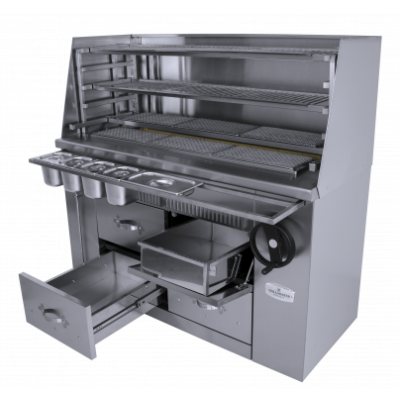 Мангал многофункциональный угольный ROBATA 1500 Grill Master Мангал многофункциональный угольный ROBATA 1500 Grill Master