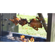 Шампур (спица) для жарки дичи/курицы для мангала УММ Grill Master