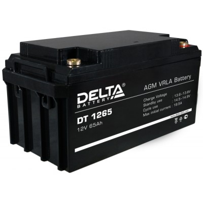 Батарея аккумуляторная Delta Battery DT 1265 Батарея аккумуляторная Delta Battery DT 1265