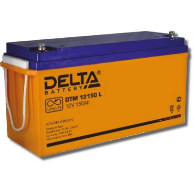 Батарея аккумуляторная Delta Battery DTM 12150 L Батарея аккумуляторная Delta Battery DTM 12150 L