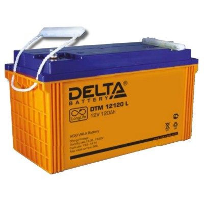 Батарея аккумуляторная Delta Battery DTM 12120 L Батарея аккумуляторная Delta Battery DTM 12120 L