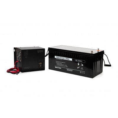 Источник бесперебойного питания Бастион Teplocom Solar-800 + АКБ 200 Ач Источник бесперебойного питания Бастион Teplocom Solar-800 + АКБ 200 Ач