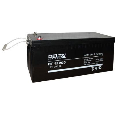 Батарея аккумуляторная Delta Battery DT 12200 Батарея аккумуляторная Delta Battery DT 12200