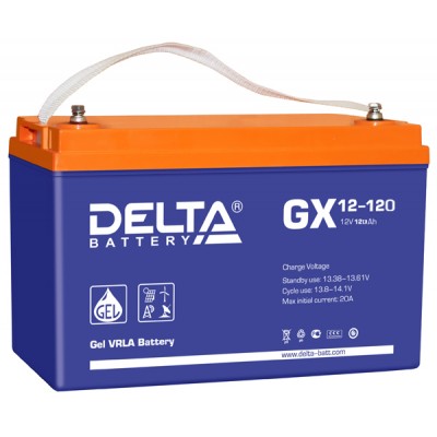 Батарея аккумуляторная Delta Battery GX 12-120 Батарея аккумуляторная Delta Battery GX 12-120