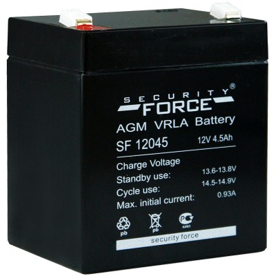 Батарея аккумуляторная Security Force SF 12045 Батарея аккумуляторная Security Force SF 12045