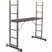 Лестничные подмости Krause CORDA 2х6, с роликами