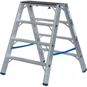 Стремянка Krause STABILO с деревянной накладкой 2х4