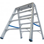 Стремянка Krause STABILO с деревянной накладкой 2х4